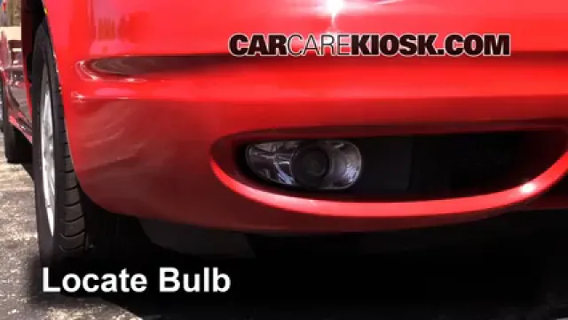 2003 Oldsmobile Alero GL 2.2L 4 Cyl. Coupe (2 Door) Éclairage Feu antibrouillard (remplacer l'ampoule)